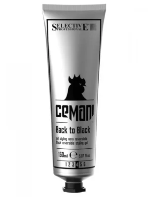Expresní Doručení SELECTIVE Cemani Back To Black 150ml - smývatelný krycí silně tužící gel - černý