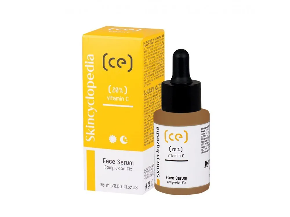SKINCYCLOPEDIA Koncentrované pleťové sérum 20% vitamín C s bělícím efektem 30 mL Značkový