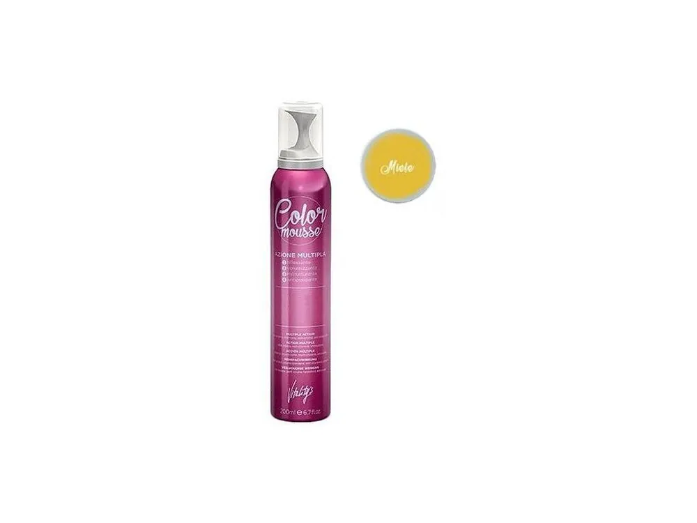 VITALITYS Color Mousse MIELE barevné pěnové tužidlo 200ml - medová blond Aktuální