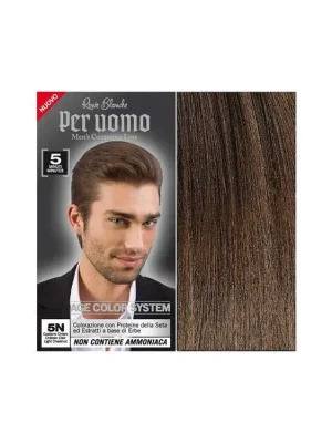 Poslední Šance RENEÉ BLANCHE Per Uomo 5-0 Light Chestnut - 5min. barva na vlasy pro muže - světle hnědá