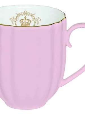 Pouze Dnes Easy Life Porcelánový hrnek Pink Royal 300 ml