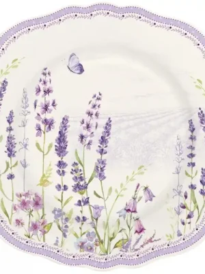Easy Life Porcelánový dezertní talířek Lavender Field ø20 cm Objednat Nyní