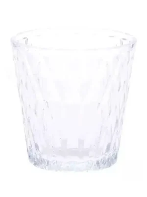 Pouze Dnes Bridgewater Candle Company Skleněný svícen na čajovou svíčku 7,5×7,5×7,5 cm