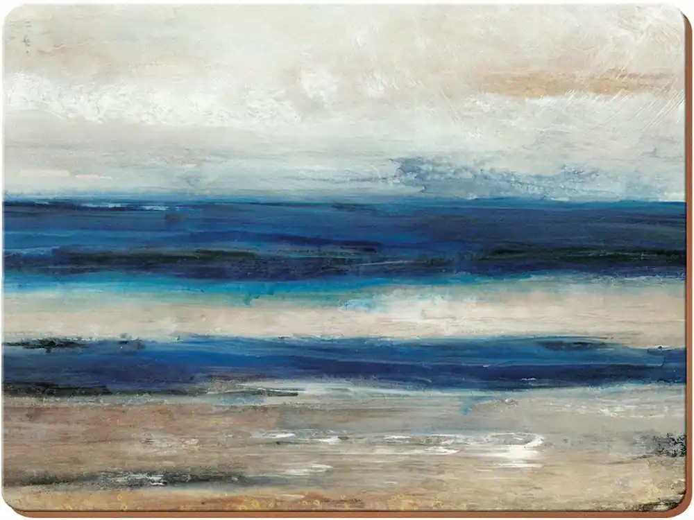 Sezónní Sleva Creative Tops Korkové podložky Abstract velké 40×29 cm 4 ks