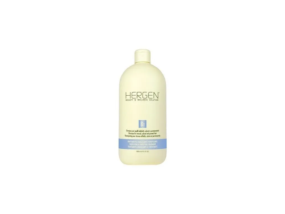 Sleva BES Hergen B1 Šampon 1000ml - pro barvené, trvalené a oslabené vlasy