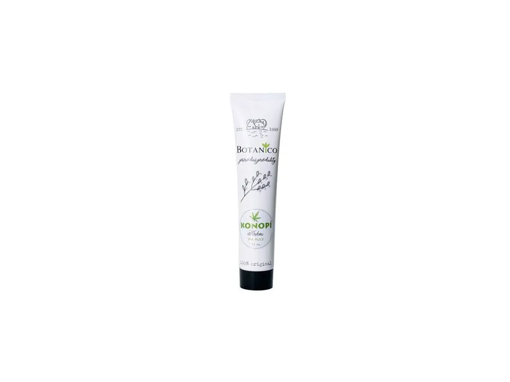 Tovární Cena BOTANICO Krém na ruce výživný Konopí 75 ml