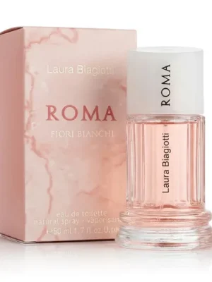 Finální Výprodej Laura Biagiotti Roma Fiori Bianchi EDT 50 ml W