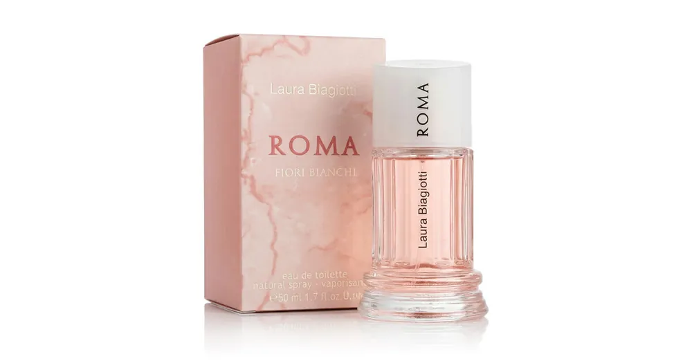 Finální Výprodej Laura Biagiotti Roma Fiori Bianchi EDT 50 ml W