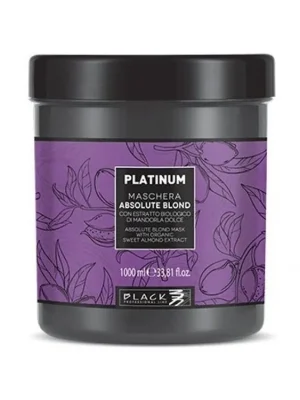 Nová Kolekce BLACK Platinum Absolute Blond Mask 1000ml - maska pro šedivé a melírované vlasy