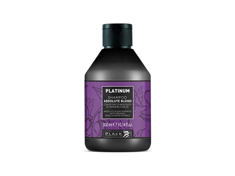 Ověřený BLACK Platinum Absolute Blond Shampoo 300ml - šampon pro šedivé a melírované vlasy