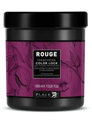 BLACK Rouge Mask Color Lock 1000ml - maska na barvené vlasy proti blednutí barvy Nejlepší Volba