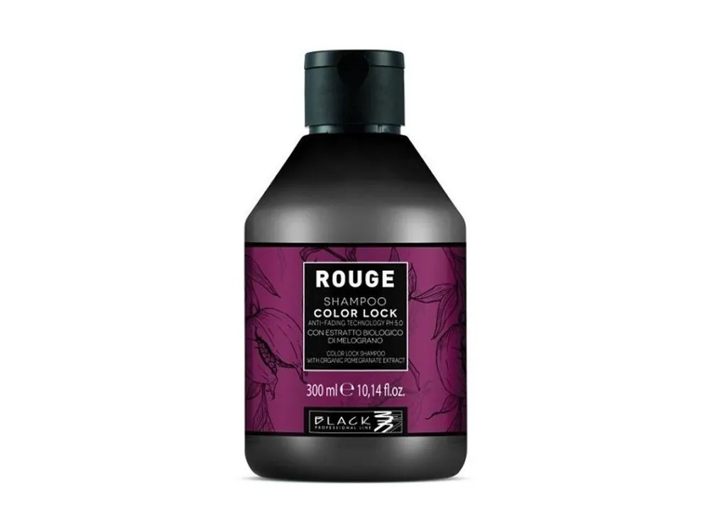 BLACK Rouge Shampoo Color Lock 300ml - Sulphate Free šampon pro barvené vlasy Akční Nabídka