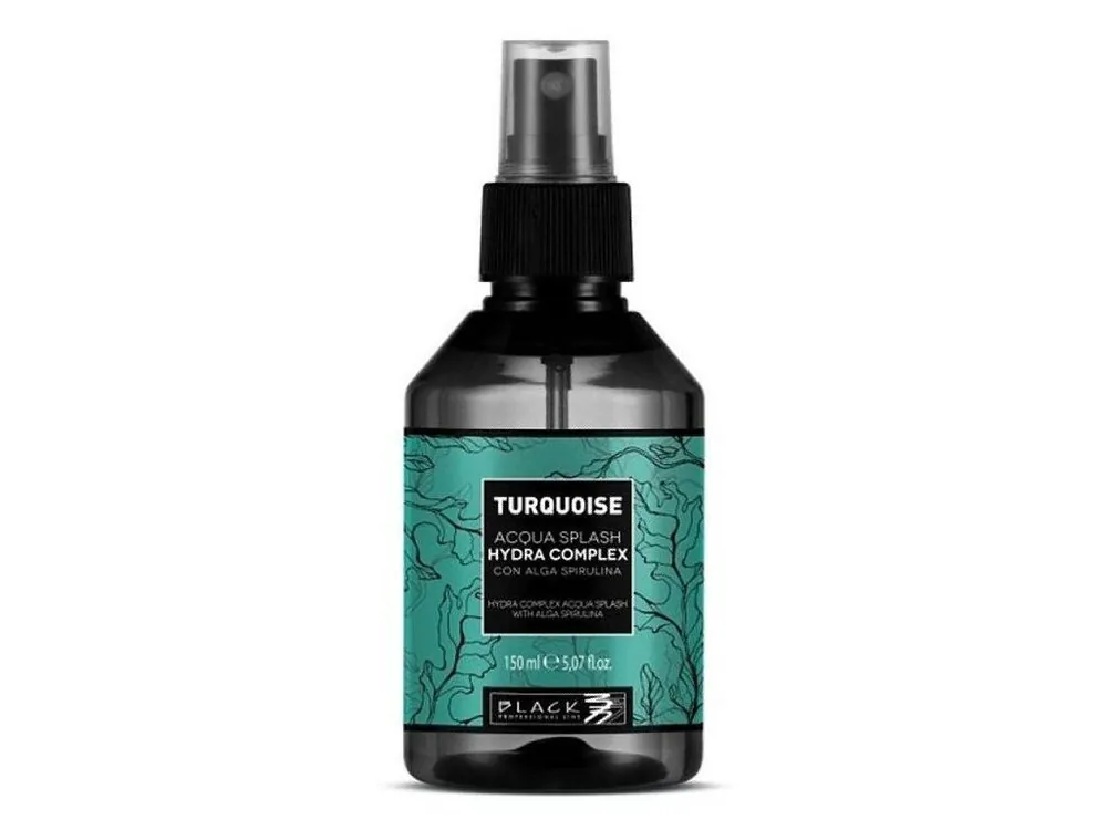 Poslední Šance BLACK Turquoise Hydra Complex Acqua Splash 150ml - sérum ve spreji pro lesk a objem