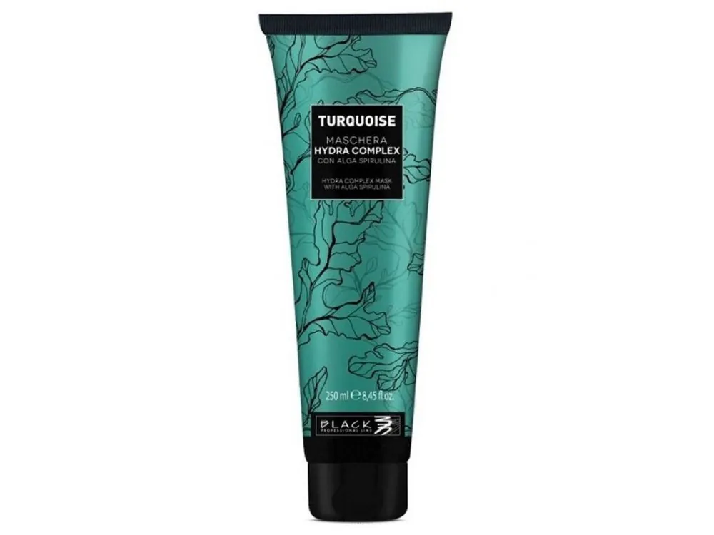 Omezená Nabídka BLACK Turquoise Hydra Complex Mask 250ml - maska na jemné vlasy s extraktem z Algae