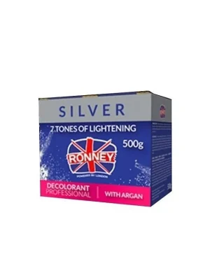 Ihned K Objednání RONNEY Silver Decolorant Argan 500g - profi melírovací prášek s arganem