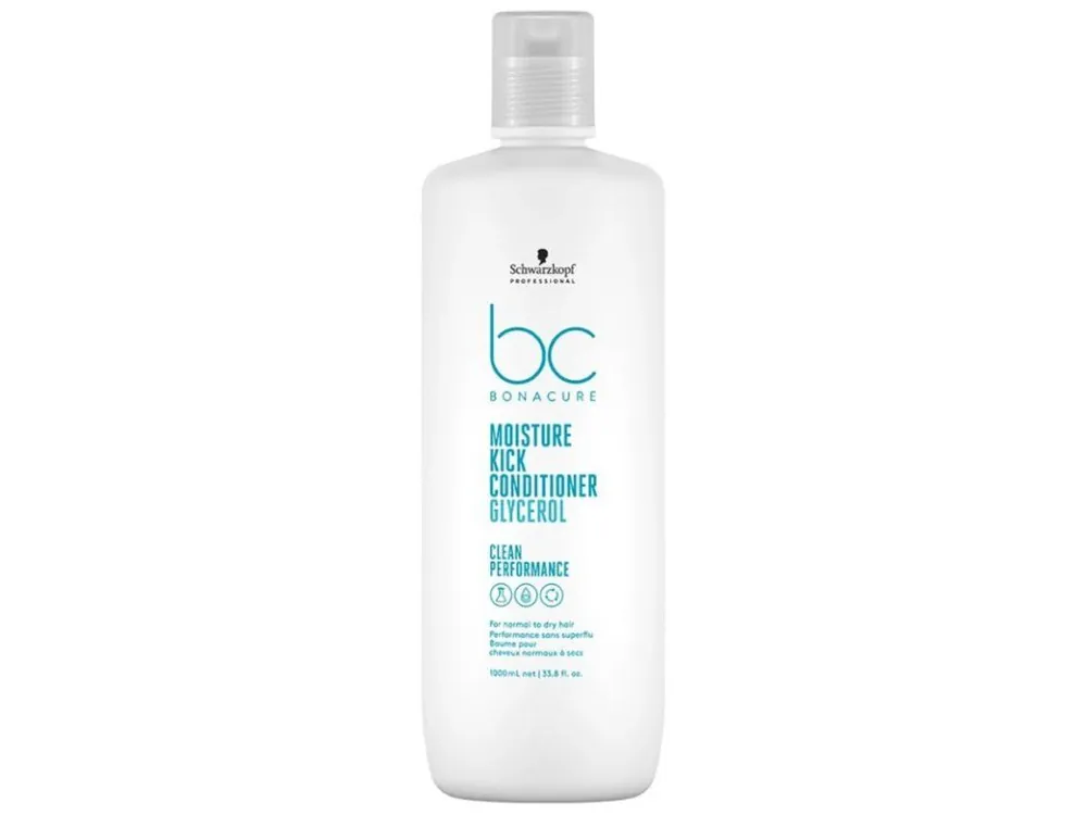 SCHWARZKOPF BC Moisture Kick Conditioner 1000ml - kondicianér pro suché a trvalené vlasy Koupit Online