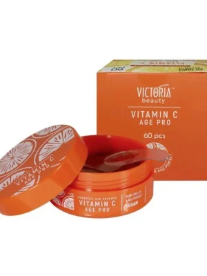 Victoria beauty AGE PRO Vitamin C Projasňující hydrogelové oční masky s kyselinou hyaluronovou 60 ks Must-Have