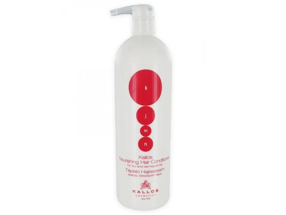 Finální Výprodej KALLOS KJMN Nourishing Conditioner 500ml - kondicionér na suché lámavé vlasy
