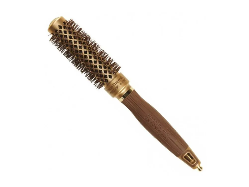 OLIVIA GARDEN NT-25 Expert Blowout Shine Ceramic + ION - kulatý kartáč na vlasy 25mm Akce