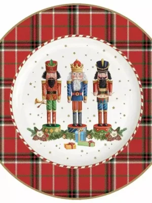 Easy LifePorcelánový dezertní talířek Vintage Nutcracker ø 19 cm Finální Výprodej