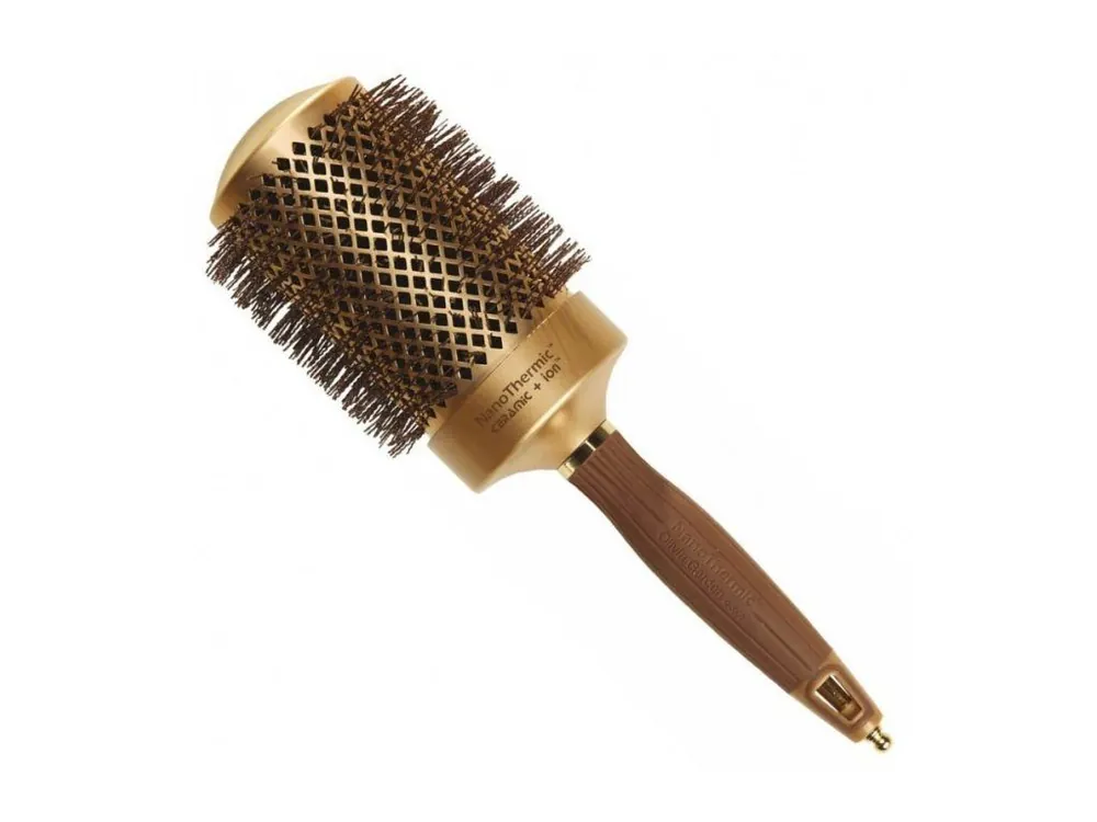 Sezónní Sleva OLIVIA GARDEN NT-65 Expert Blowout Shine Ceramic + ION - kulatý kartáč na vlasy 65mm