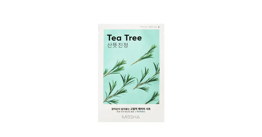 MISSHA Airy Fit Sheet Mask Tea Tree 19 g Doprava Zdarma