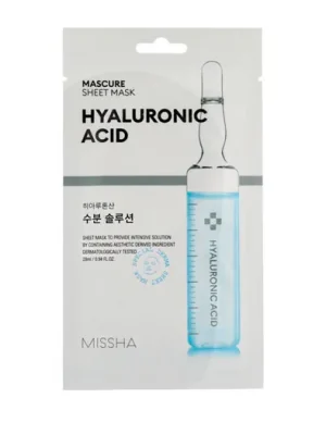 Akce MISSHA Mascure Sheet Mask Hyaluronic Acid 28 ml
