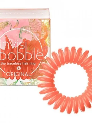 Speciální Cena INVISIBOBBLE Original Sweet Clementine 3ks - Spirálové gumičky do vlasů - oranžové