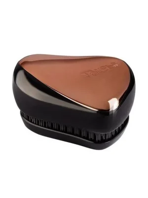 Expresní Doručení TANGLE TEEZER Compact Rose Gold Black - limitovaná edice kompaktního kartáče