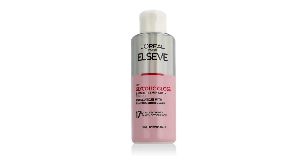 Cenový Hit L'Oréal Paris Elseve Glycolic Gloss 5 Minute Lamination 200 ml