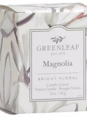 Autentický Greenleaf Vonná votivní svíčka Magnolia 56 g