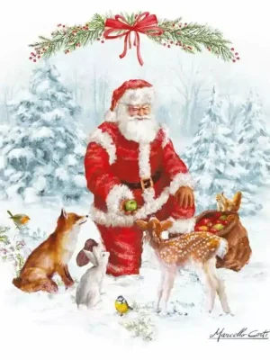 Easy Life Papírový ubrousek Christmas Carol 33×33 cm 20 ks Novinka