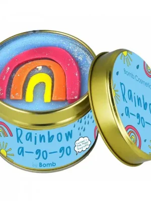 Bomb cosmetics Svíčka Rainbow A Go Go Tin 35 hodin Výprodej