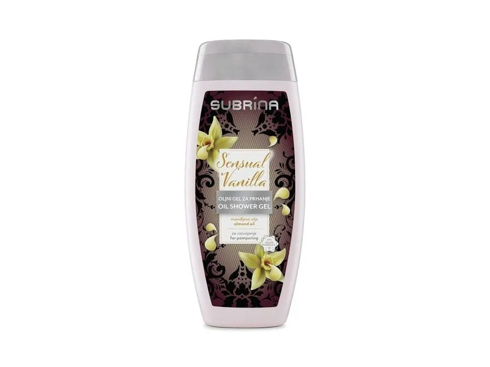 Horká Nabídka SUBRÍNA Shower Gel Sensual Vanilla - sprchový gel s jemnou vůní vanilky 250ml