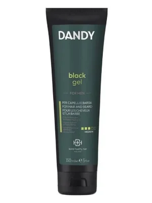 DANDY For Men Black Gel 150ml - barvící gel na bradku, vousy a vlasy Speciální Cena