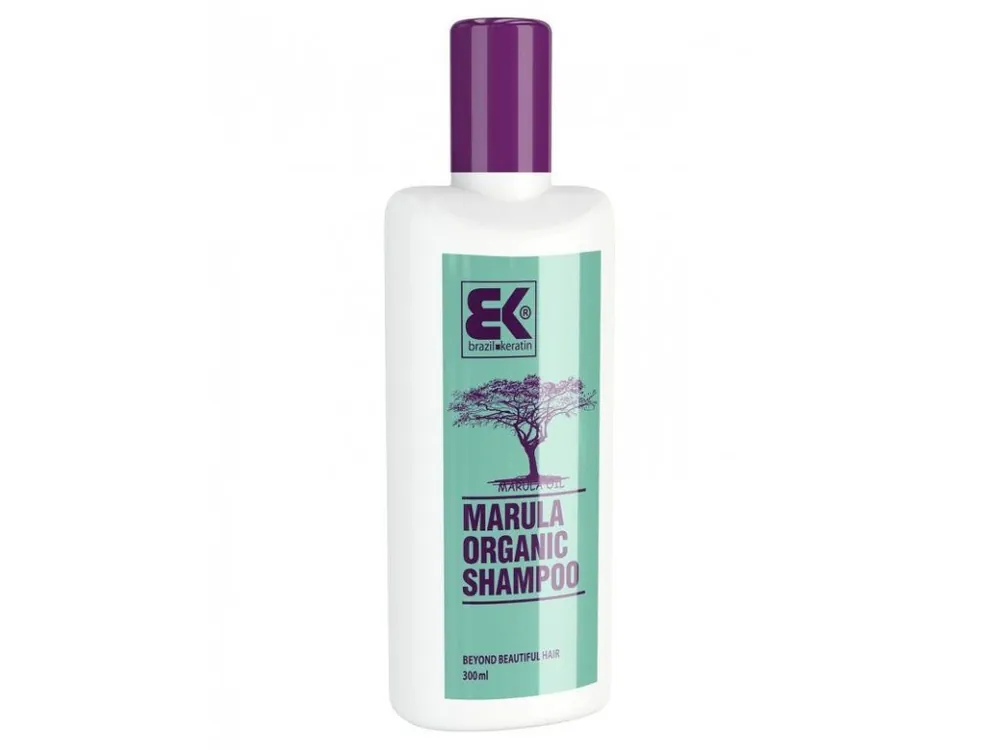 BRAZIL KERATIN Marula Organic Shampoo 300ml - šampon s keratinem a marulovým olejem Cenově Výhodný