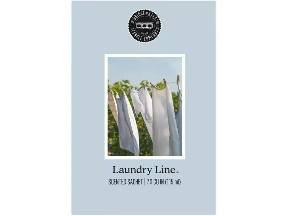 Must-Have Bridgewater Candle Company Vonný sáček Laundry Line (vyprané prádlo) 115 ml