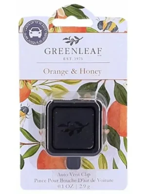 Nejlepší Volba Greenleaf Vůně do auta Orange & Honey (pomeranč med) 3 g
