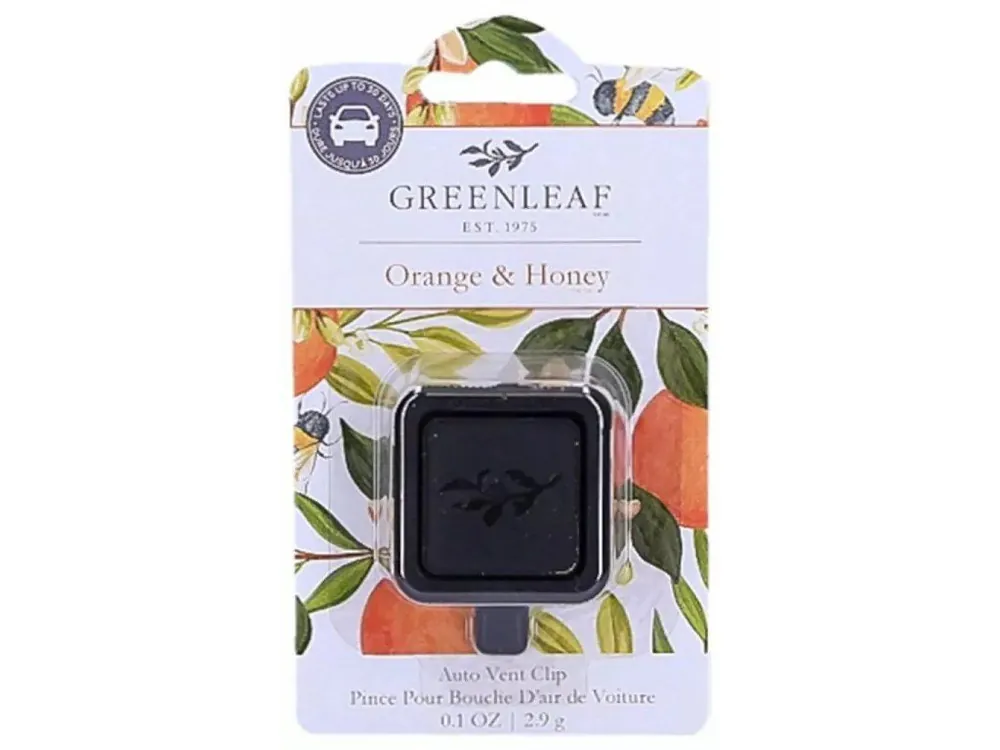 Nejlepší Volba Greenleaf Vůně do auta Orange & Honey (pomeranč med) 3 g