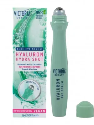 Victoria beauty Hyaluron HYDRA SHOT Oční roll-on 24 hodinová hydratace s niacinamidem a Aloe verou Koupit Online