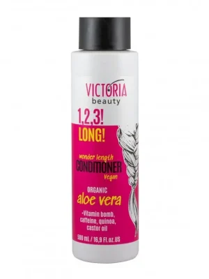 Objednat Nyní Victoria beauty 1,2,3 LONG! Vlasový kondicionér pro podporu růstu vlasů s BIO aloe verou 500 ml