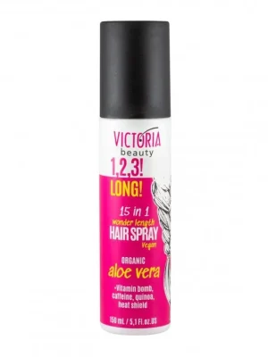 Expresní Doručení Victoria Beauty 1,2,3 LONG! Termo ochranný sprej na vlasy s BIO aloe verou 150 mL