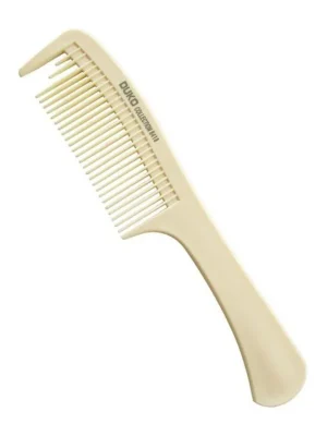 Oblíbený DUKO P8418 Profesionální hřeben bílý s rukojetí 230x49mm, ABS materiál