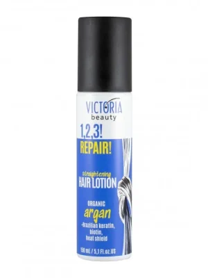 Cenový Hit Victoria beauty 1,2,3 REPAIR! Posilující vlasové mléko s arganovým olejem a brazilským keratinem 150 mL