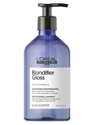Akční Cena LOREAL Expert Blondifier Gloss Shampoo 500ml - šampon pro lesk blond vlasů