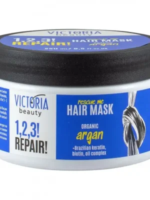 Victoria beauty 1,2,3 REPAIR! Regenerační maska pro poškozené vlasy s arganovým olejem 250 mL Akční Nabídka