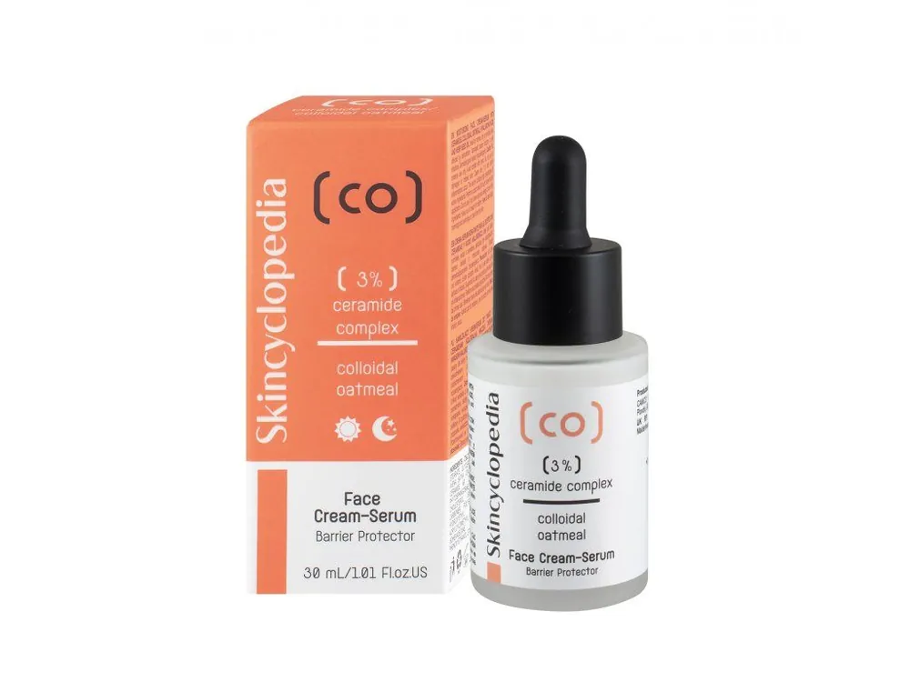 Skincyclopedia Hydratační krém/sérum s ceramidy a kyselinou hyaluronovou 30 ml Nová Kolekce