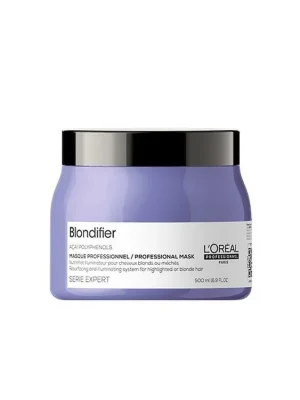LOREAL Expert Blondifier Mask 500ml - regenerační maska na blond vlasy Víkendová Akce