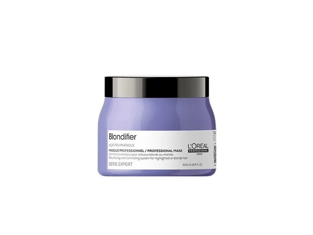 LOREAL Expert Blondifier Mask 500ml - regenerační maska na blond vlasy Víkendová Akce