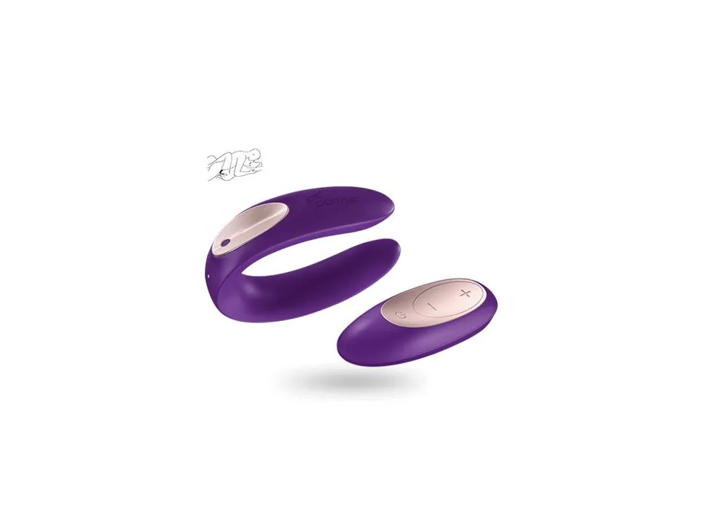 Satisfyer Partner Toy Plus Remote vibrátor pro páry 2 ks 63 g Víkendová Akce